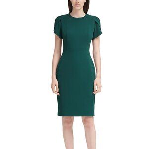 Calvin Klein Tulip Sleeve Sheath NWT